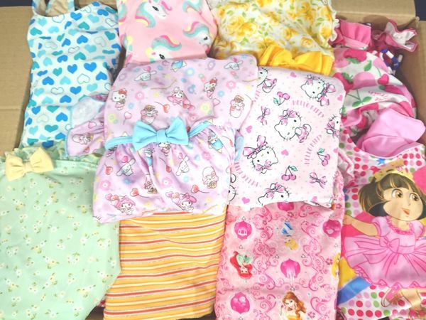 ma_4719　女の子用 水着 ジュニア用 100枚以上　大箱