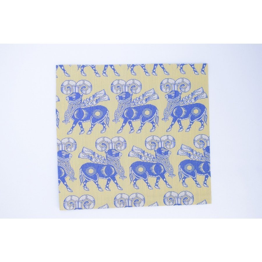 茶道具 古帛紗 古服紗 経錦 アンティノエの羊 正絹 茶道 ｔ kobukusa-18