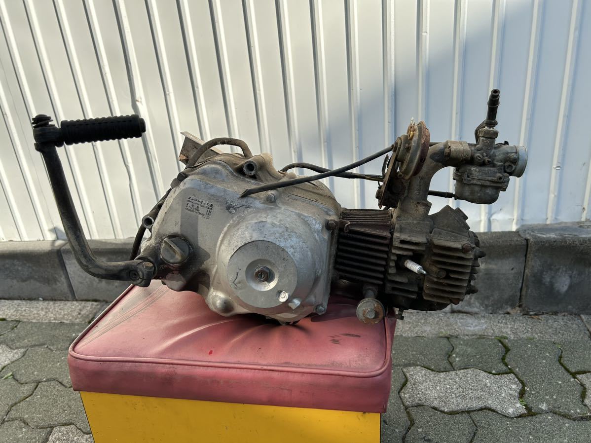 ホンダ C50カブ エンジン キャブレター付き ジャンク ホンダ スーパーカブ50 カブエンジン エンジン ジャンク キャブレター