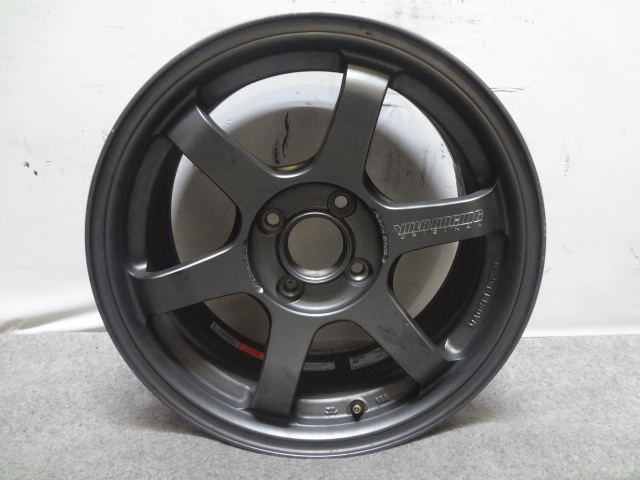RAYS TE37 ソニック クラブレーサー 15×7J ＋32 PCD100 2本 ③☆