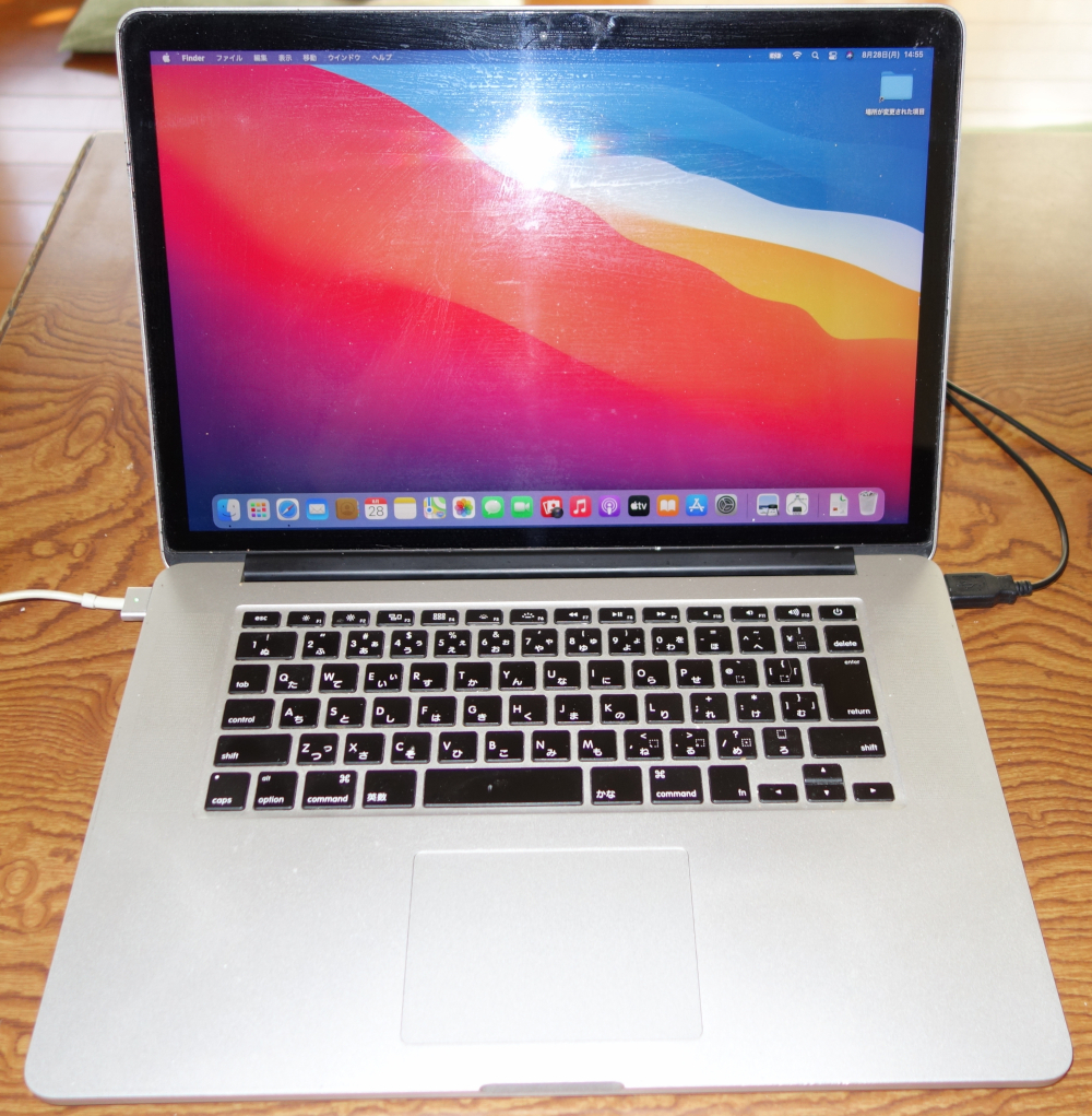 ジャンク MacBook Pro Retina 15インチ (Mid 2015) Core i7 2.2GHz