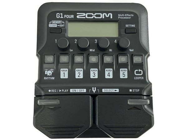 ZOOM G1 FOUR マルチ エフェクター オーディオ ズーム 音響 機器 機材