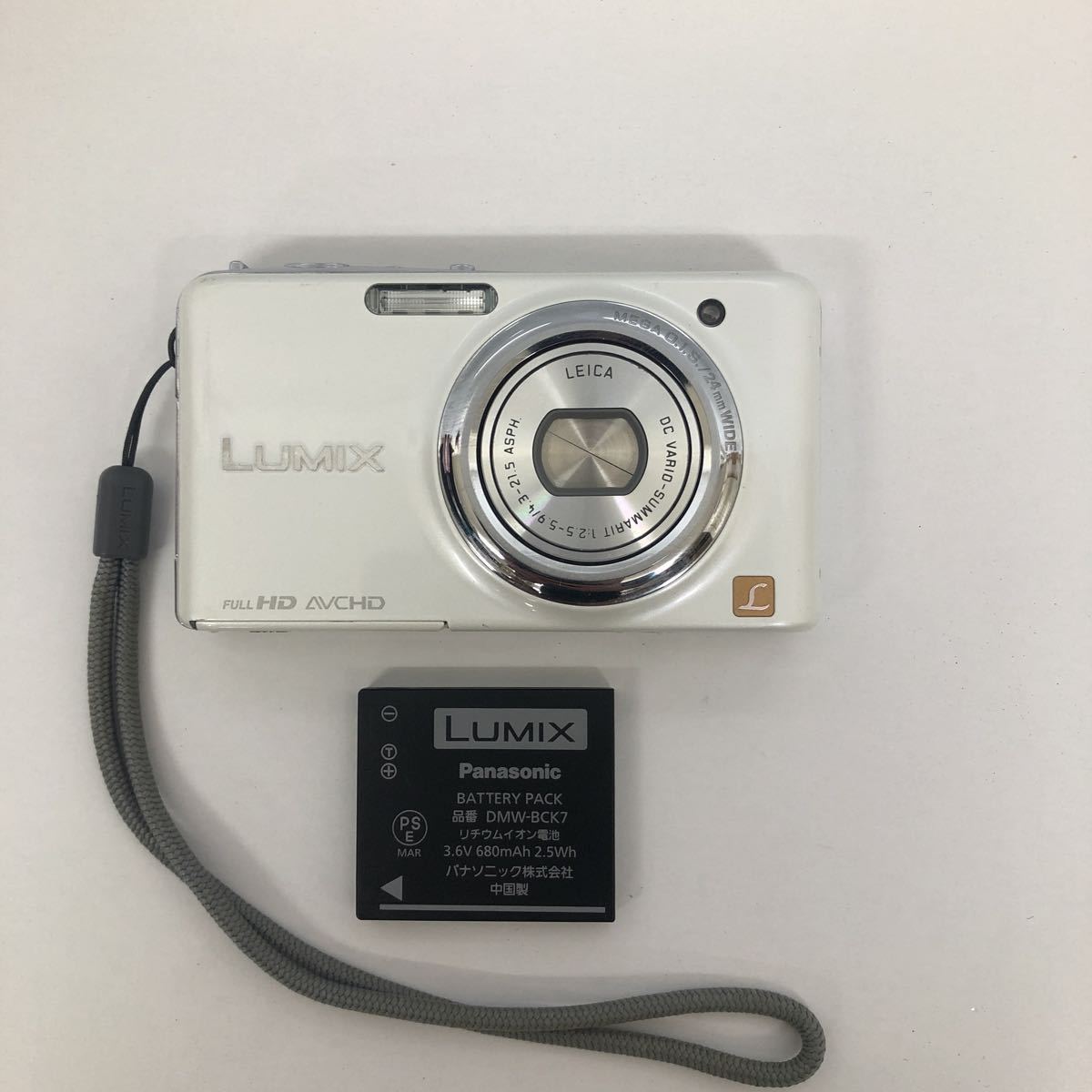 全国無料 Panasonic LUMIX デジタルカメラ DMC-FX77 動作品