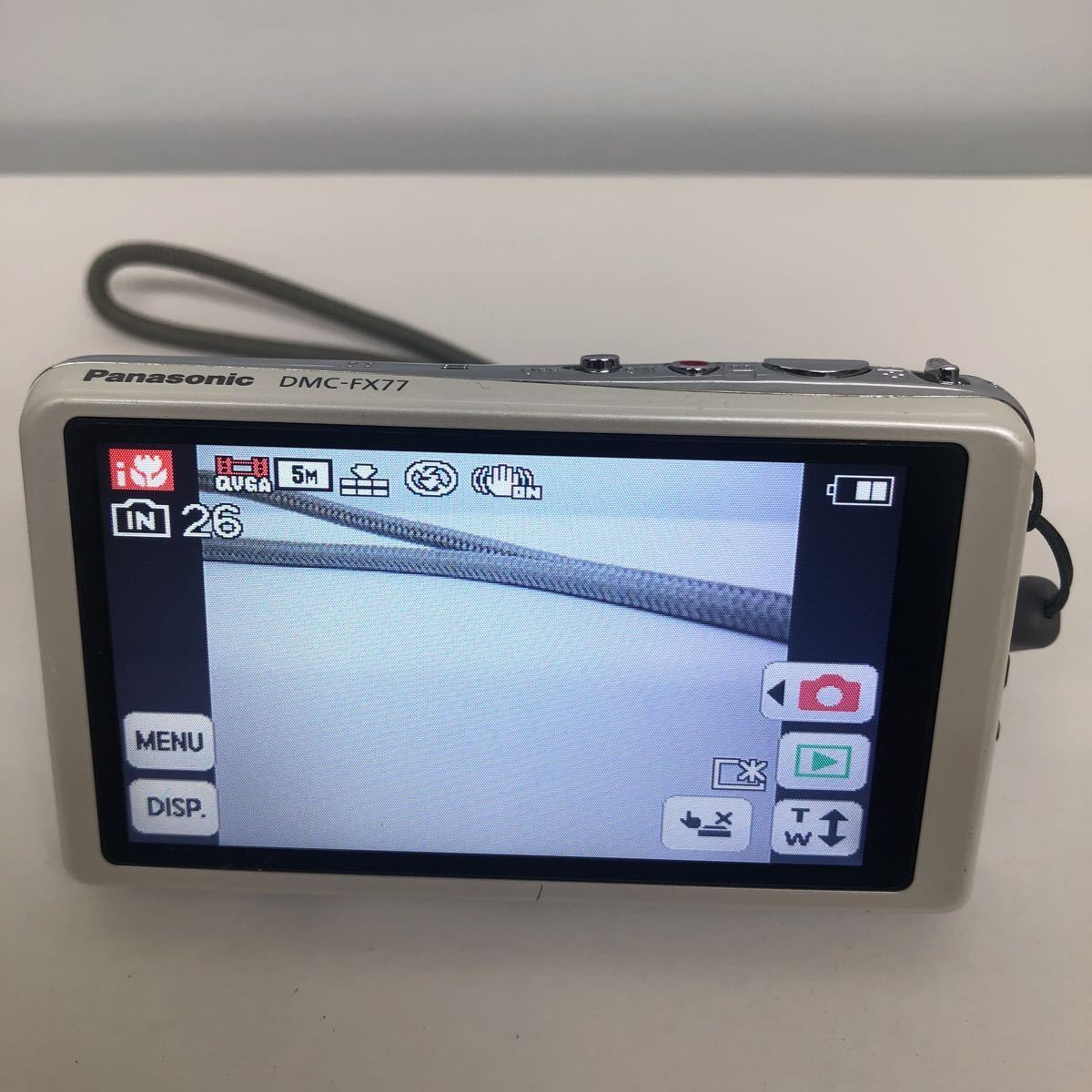 全国無料 Panasonic LUMIX デジタルカメラ DMC-FX77 動作品