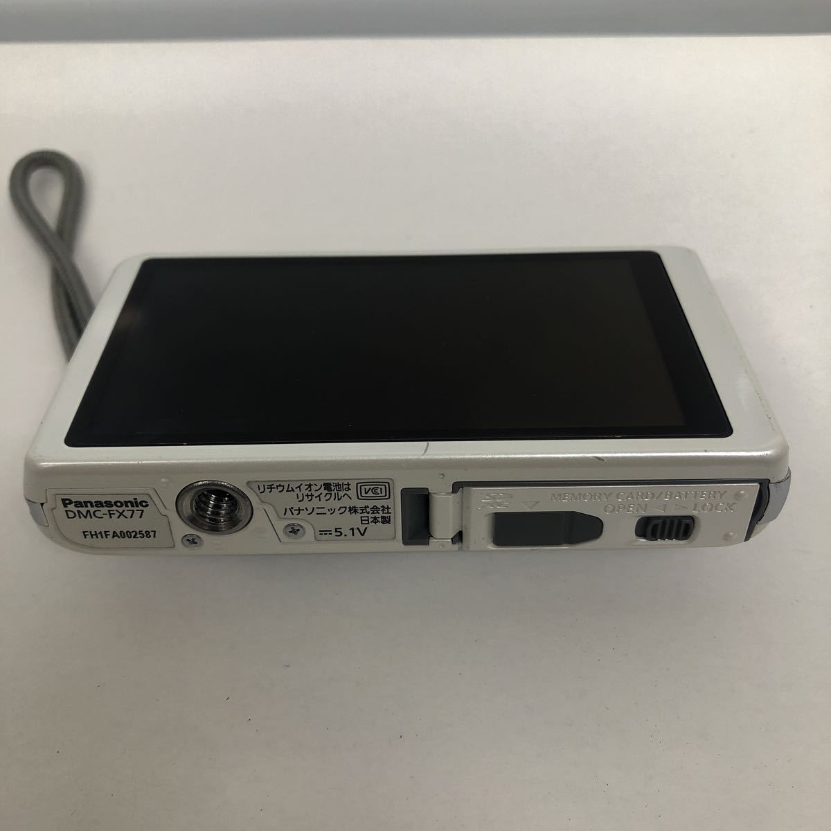 全国無料 Panasonic LUMIX デジタルカメラ DMC-FX77 動作品