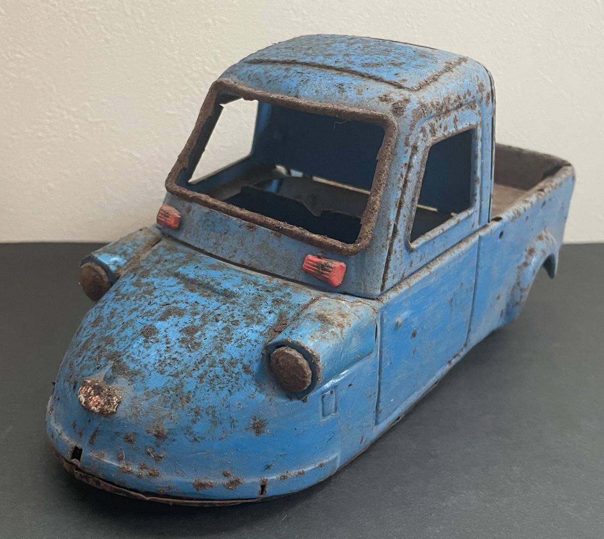 高品質，定番 辰 当時物 増田屋 ダイハツ ミゼット 軽三輪トラック ブリキ車 約27&times;8&times;10.4cm ミニカー 企業物 自動車 昭和レトロ633(自動車)｜売買されたオークション情報、yahooの商品情報をアーカイ 自動車