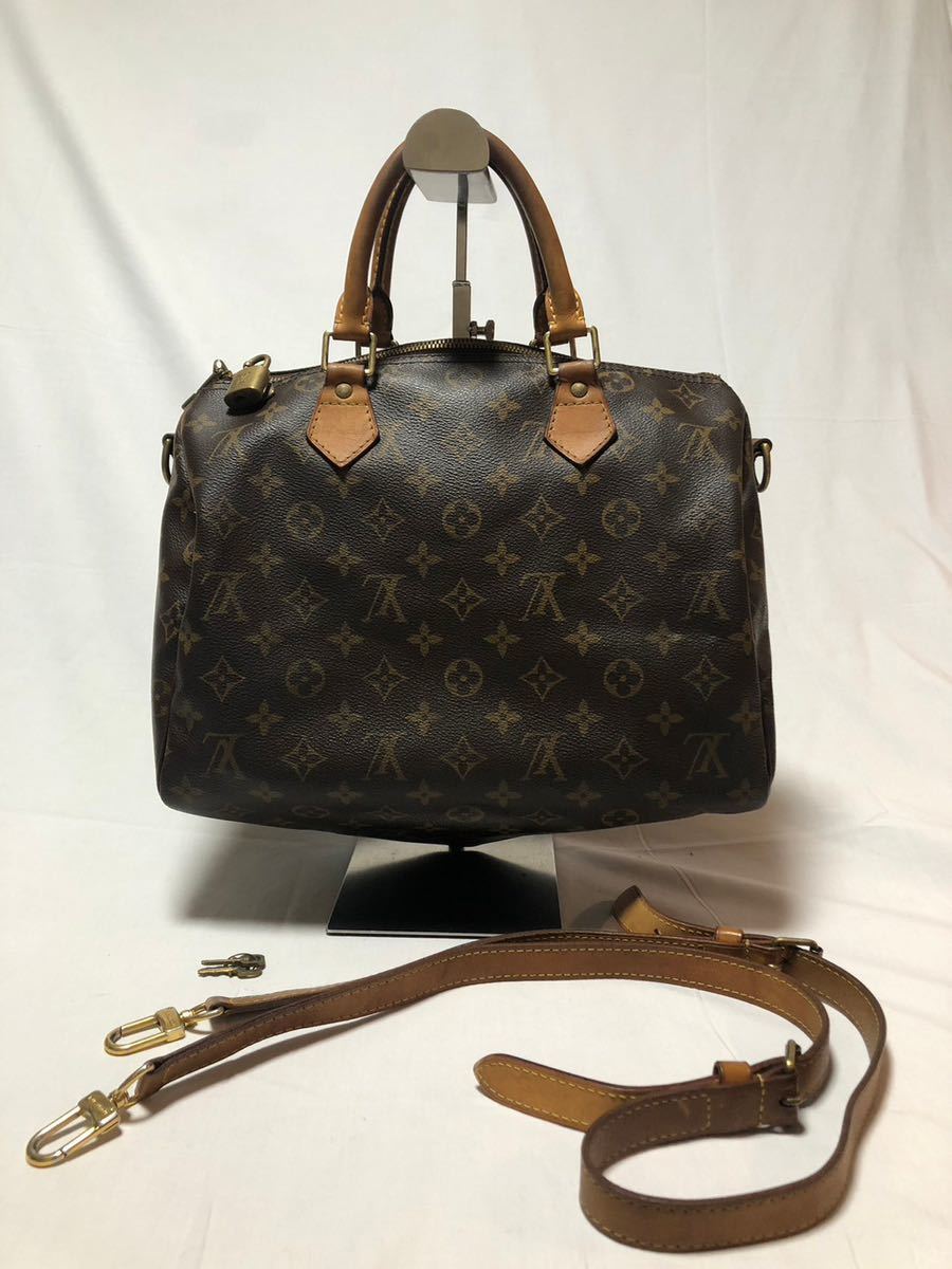 LOUIS VUITTON ルイヴィトン ミニボストンバッグ モノグラム Louis