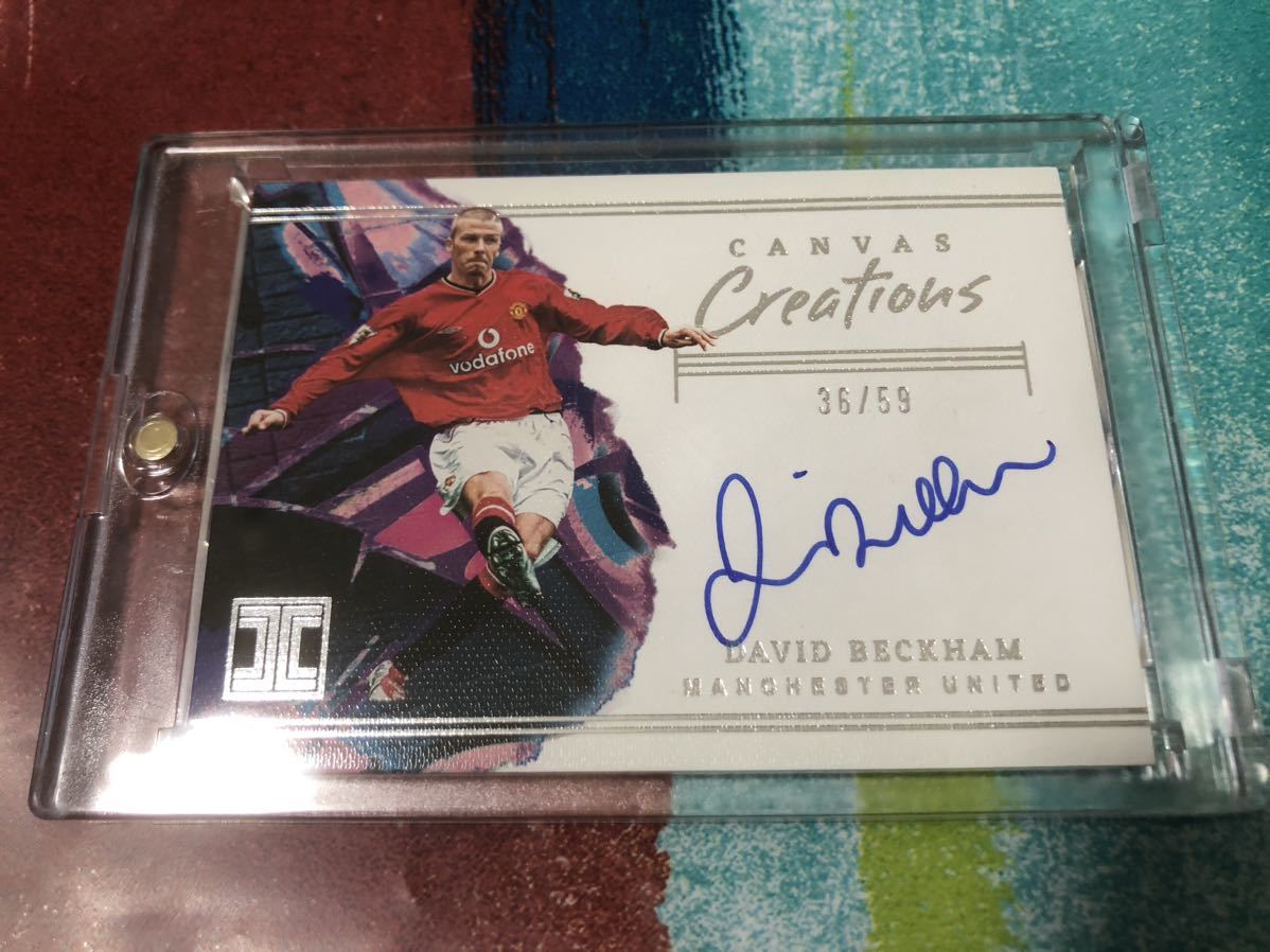 PANINI ふっ デイビッド・ベッカム 直筆サインカード