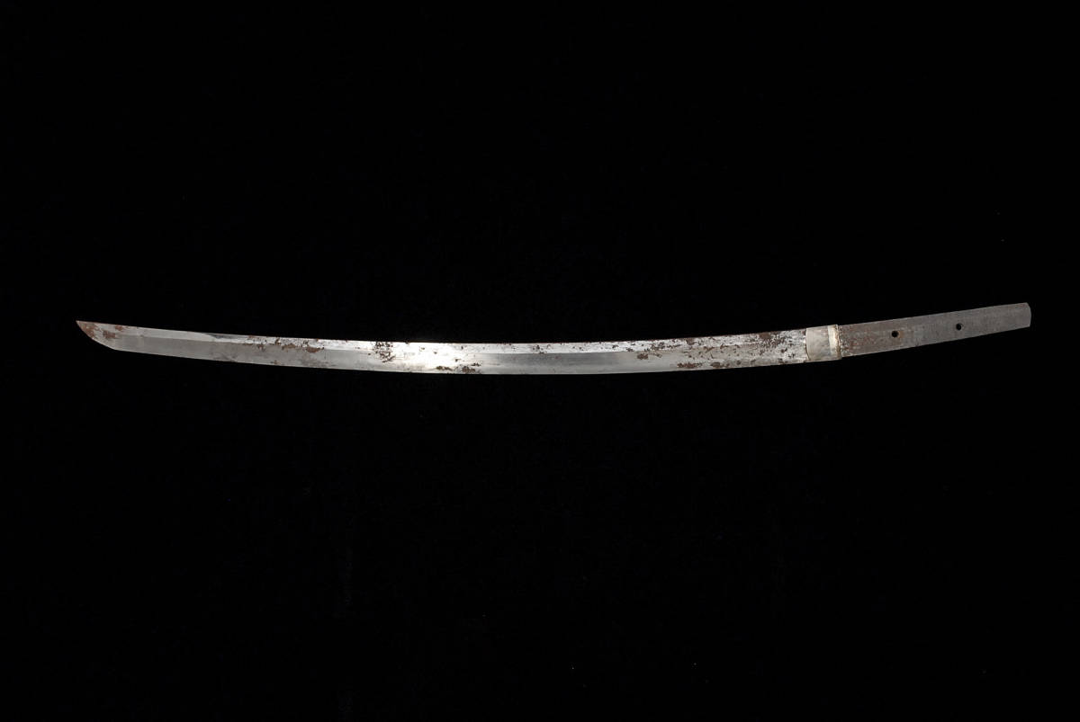 刀剣】 わきざし 銘：備州長船守光 長さ：49.4cm 反り：1.5cm 目