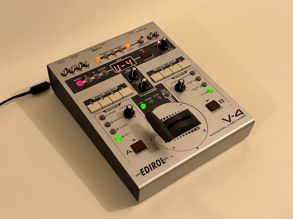 327 Roland EDIROL V-4 ビデオミキサー Roland EDIROL V-4 4チャンネル