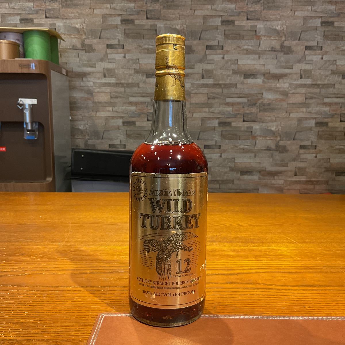 未開栓】古酒 WILD TURKEY ワイルドターキー 12年 旧ラベル 750ml 50.5