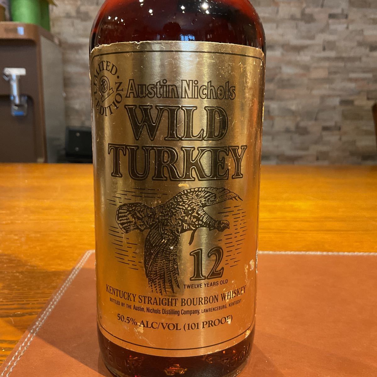 未開栓】古酒 WILD TURKEY ワイルドターキー 12年 旧ラベル 750ml 50.5