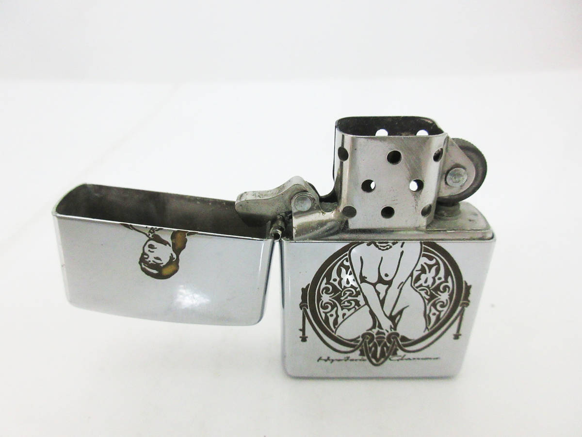 N7846【ZIPPO】ジッポー オイルライター☆Hysteric Glamour 