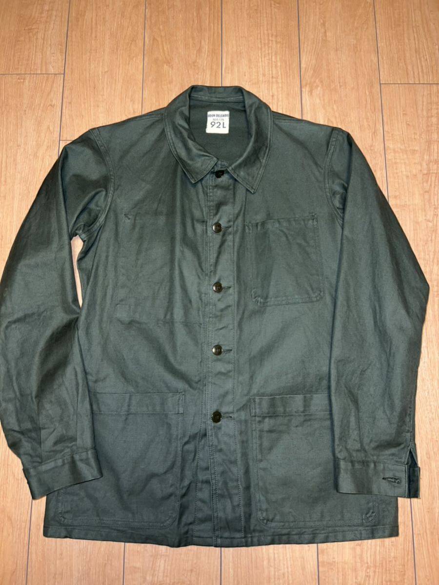 フランス軍　ODON DELCROIX カバーオール　丸襟　ミリタリー