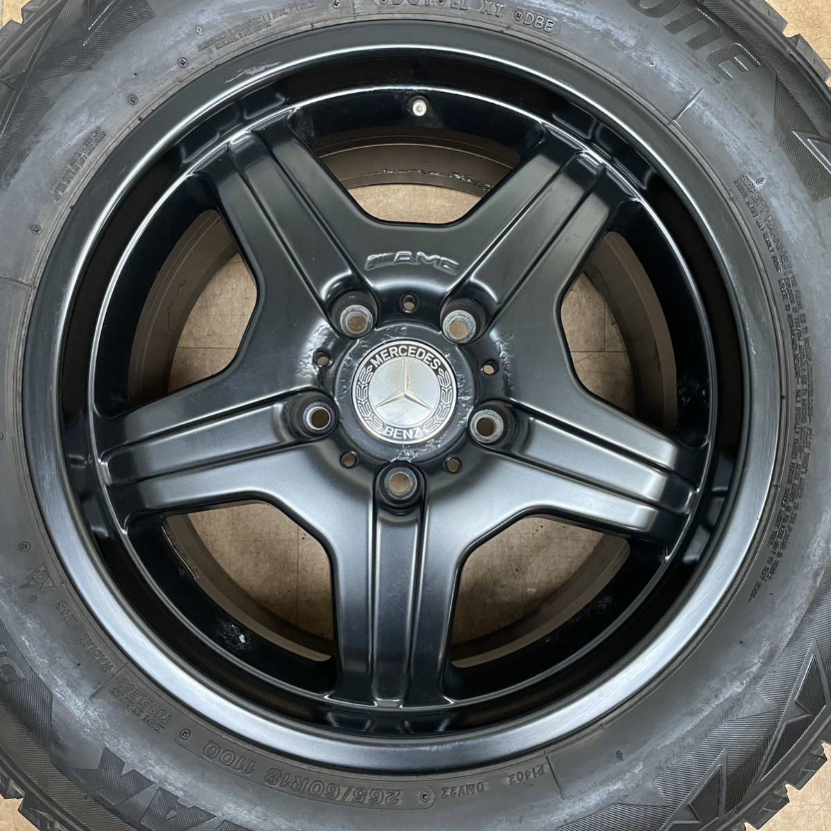 ベンツ AMG Gクラス W463 G55 純正 18インチ 9.5J +50 PCD130 5H 