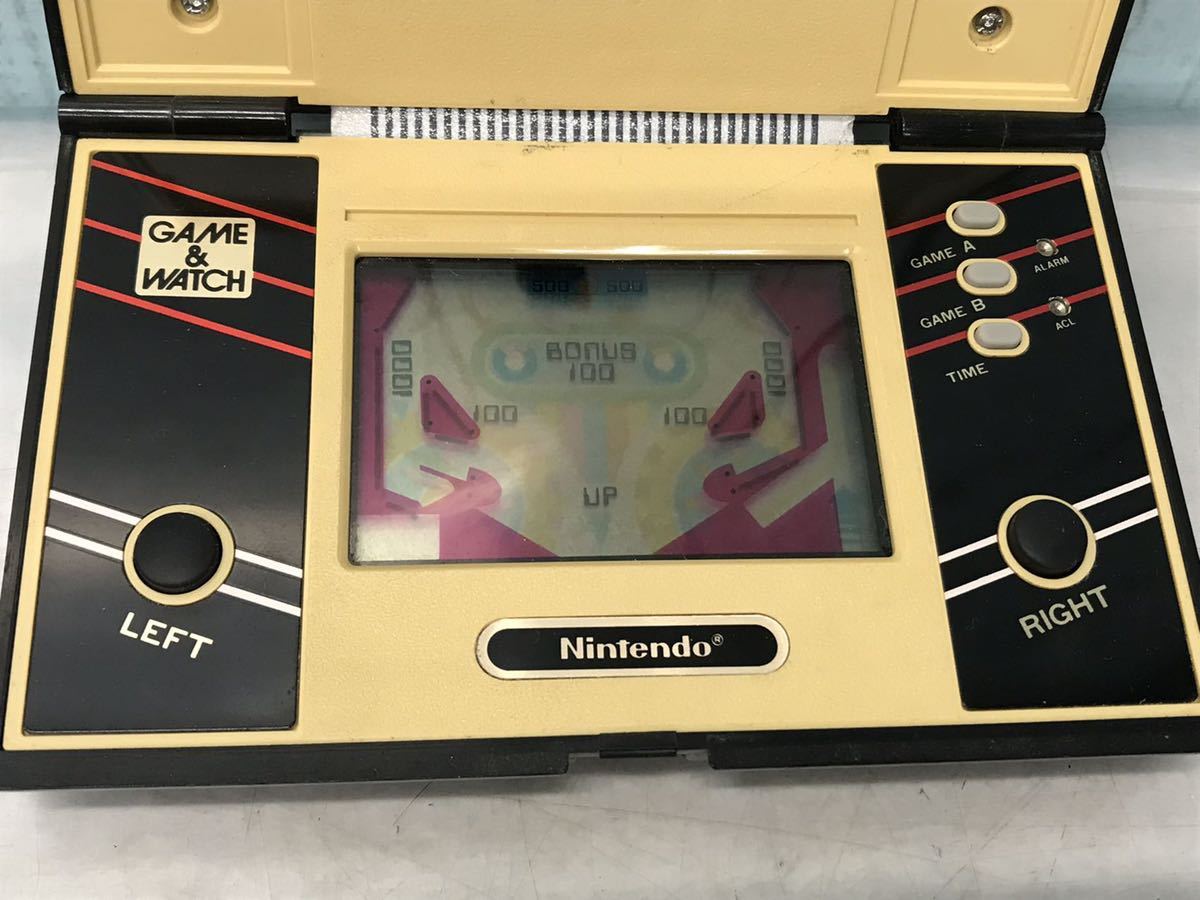 ゲームウォッチ ピンボール GAME &WATCH PINBALL 任天堂 PB-59