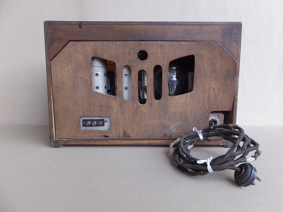 希少 昭和レトロ National ナショナル国民受信機 真空管ラジオ 戦前