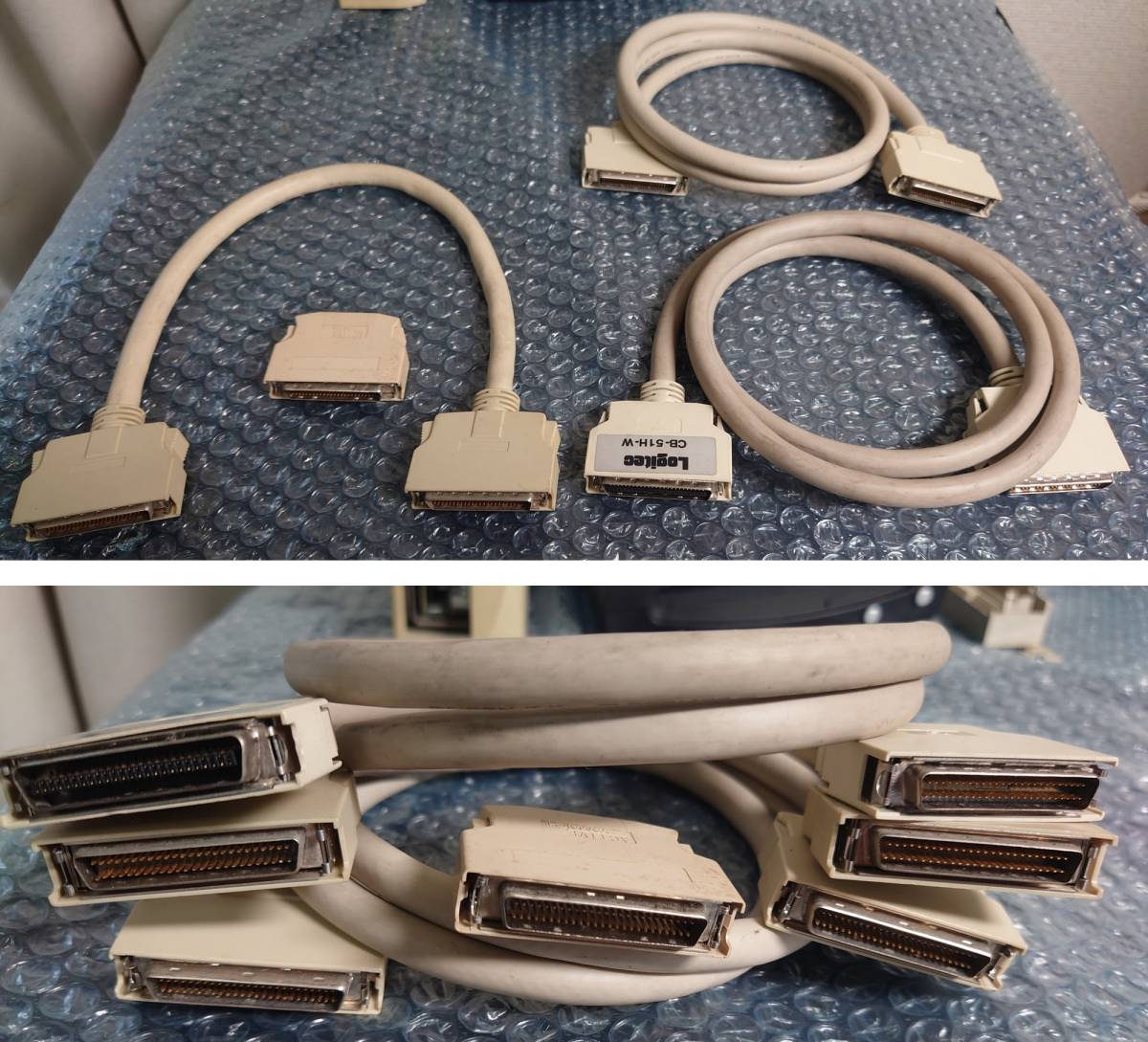 SCSI関連まとめ Logitec LUB-SC2 (USB 2.0-SCSI変換ケーブル) 他(SCSI
