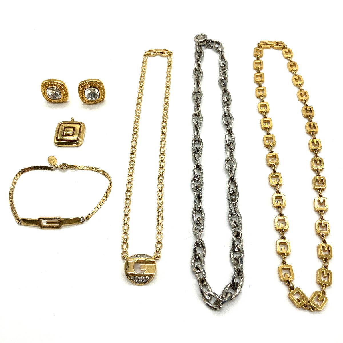 GIVENCHY ジバンシー ヴィンテージ アクセサリー 6点 セット まとめ 
