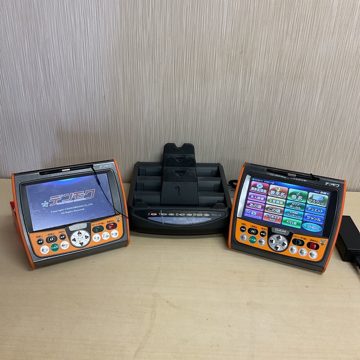 DAM CM2000 カラオケ機器 3点 PMC35 DAM CM2000 カラオケ機器 3点 PMC35