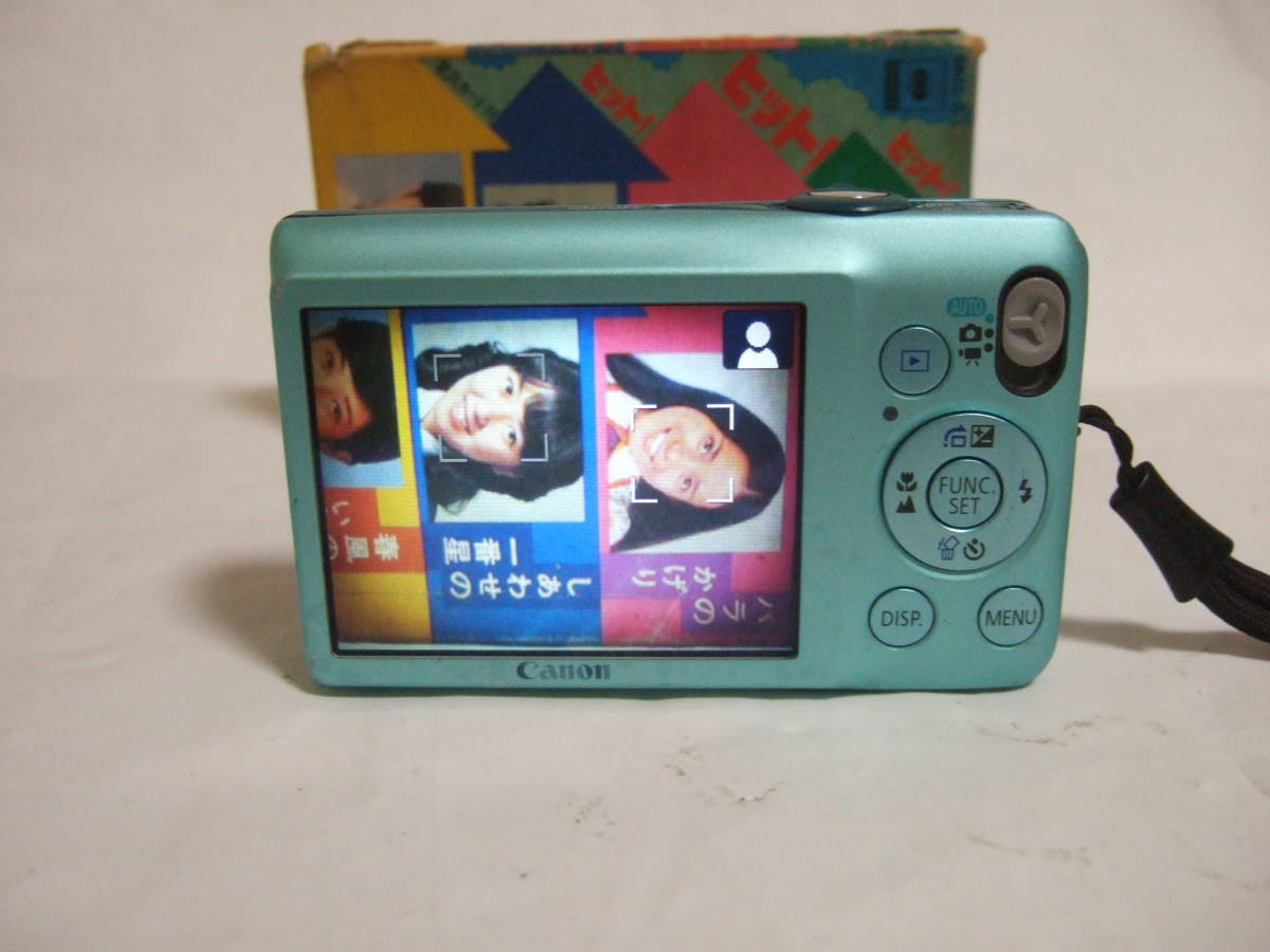 Canon キャノン デジカメ IXY200F PC1469 ブルー コンパクトデジタル