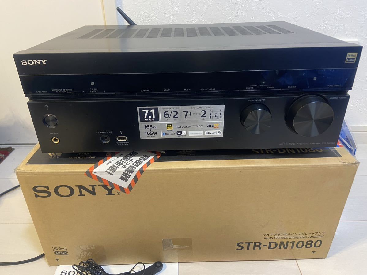 ☆SONY ソニー 7.1chマルチチャンネルインテグレートアンプ STR-DN1080