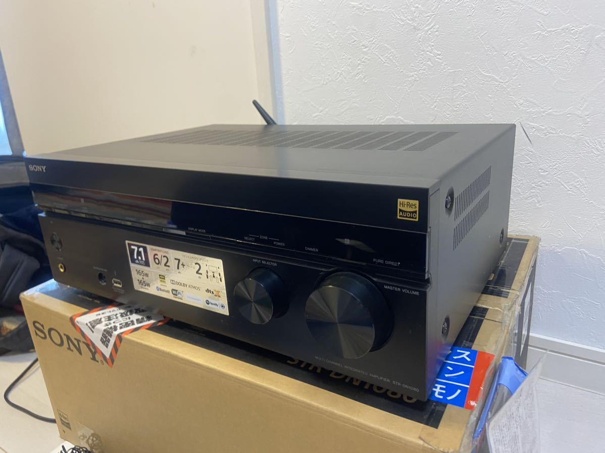 ☆SONY ソニー 7.1chマルチチャンネルインテグレートアンプ STR-DN1080