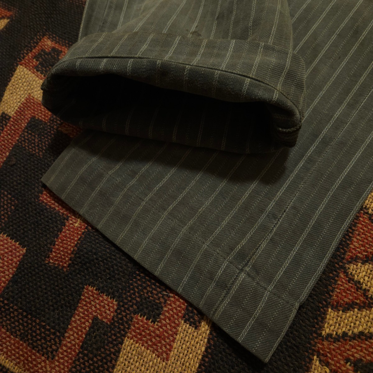 ジョニー・デップ着用】 RRL Wabash Stripe Trouser 【29×30 