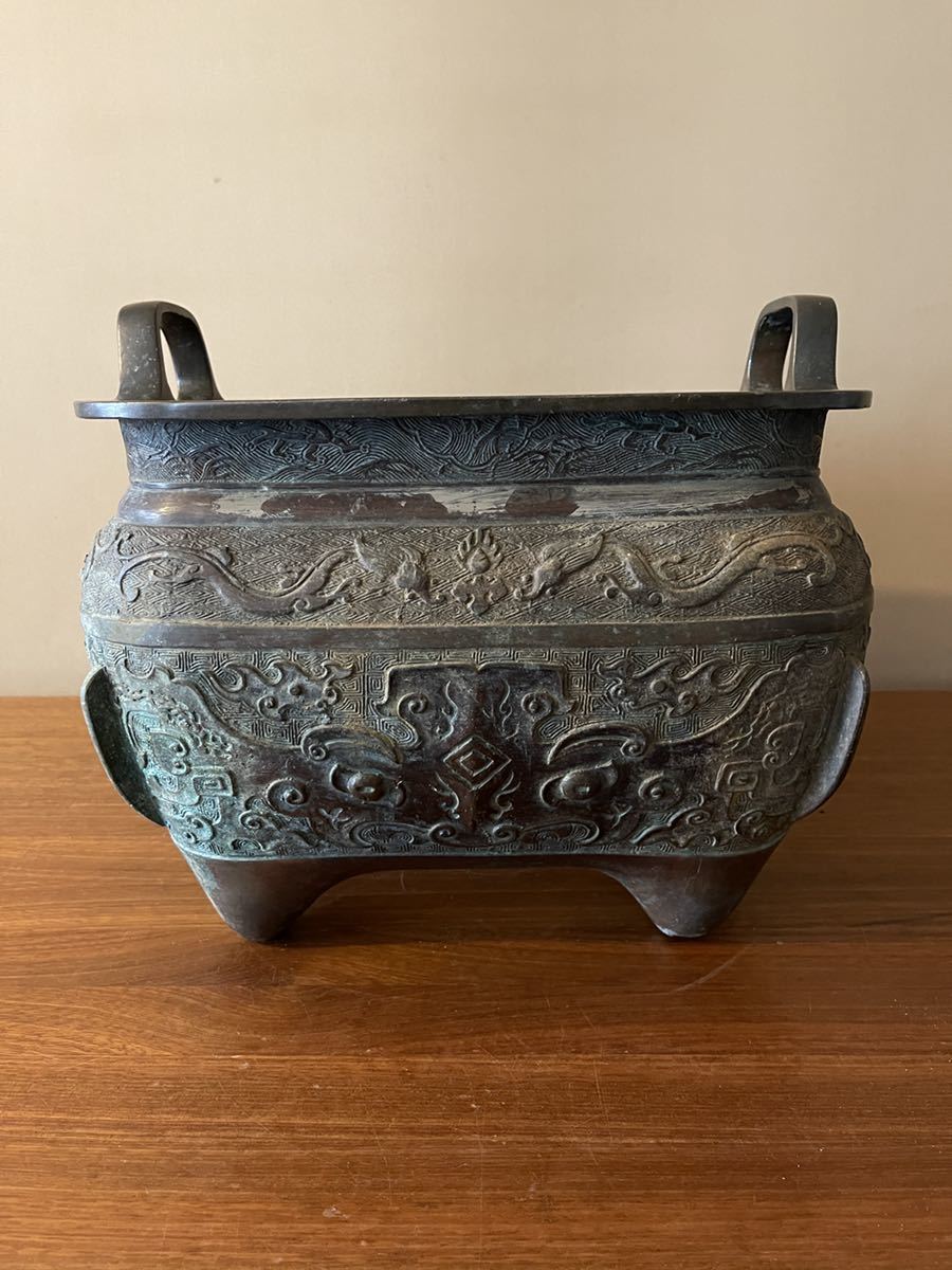 大きな火鉢 火鉢 金属製大型 火鉢/Hibachi Brazier/火盆 | シシクの生活小物