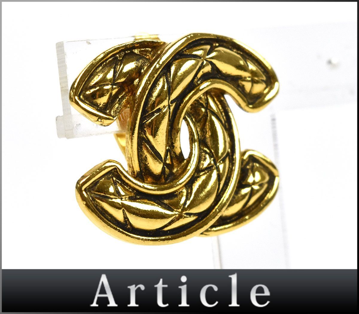 マトラッセ ココマーク シャネル CHANELゴールド金具ココマーク 
