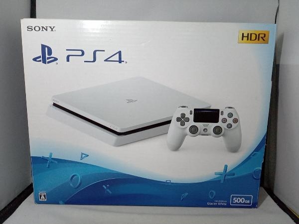 動作確認済 PlayStation4 グレイシャー・ホワイト 500GB (CUH2100AB02