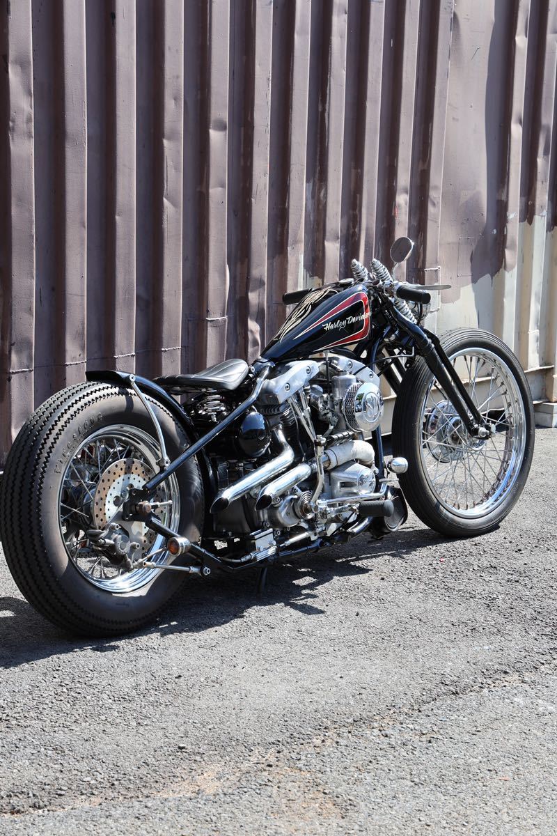 1980 FXS フルカスタム ショベルヘッドリジット 公認 車検付き