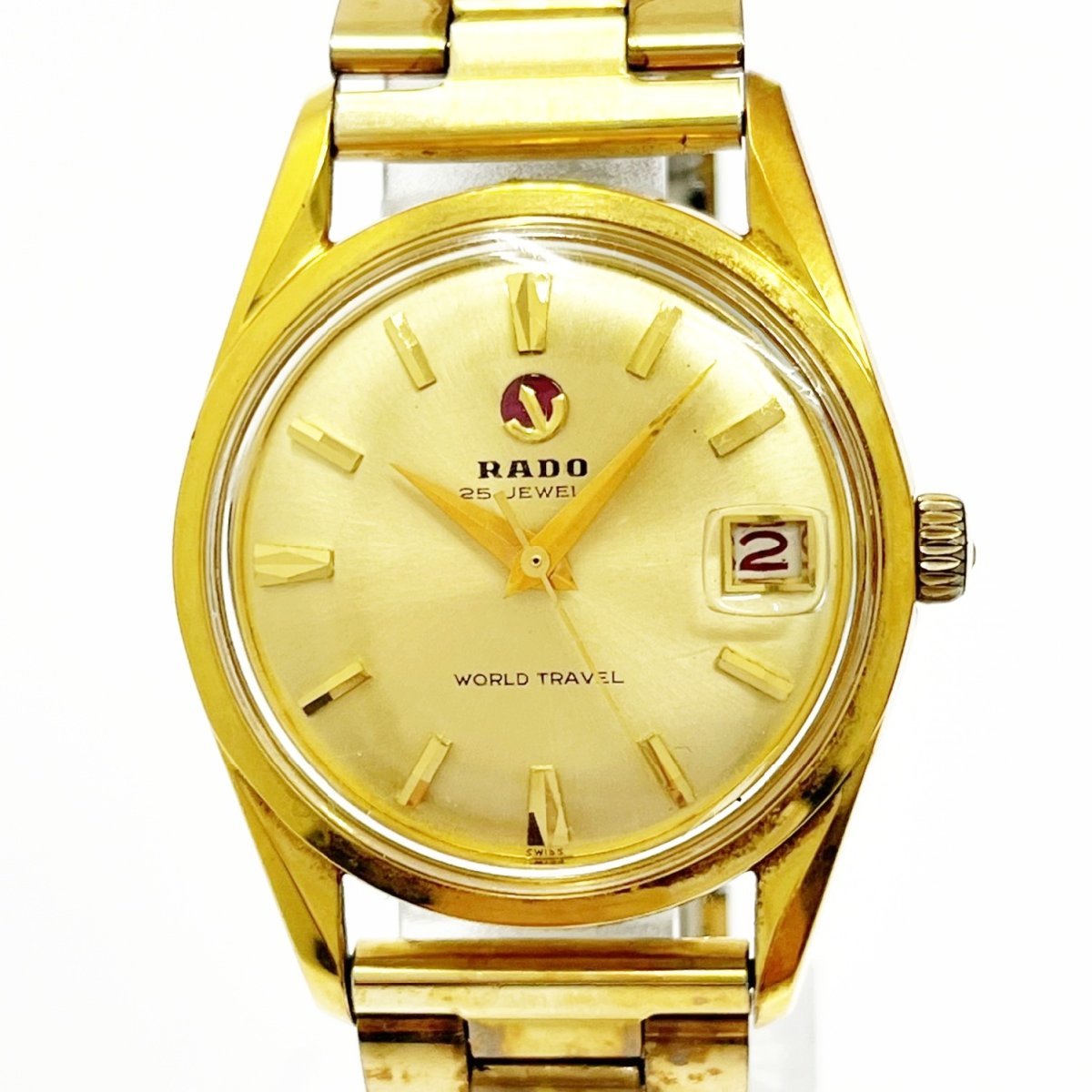 ラドー RADO WORLD TRAVEL - ワールドトラベル 0 Yahoo!オークション 