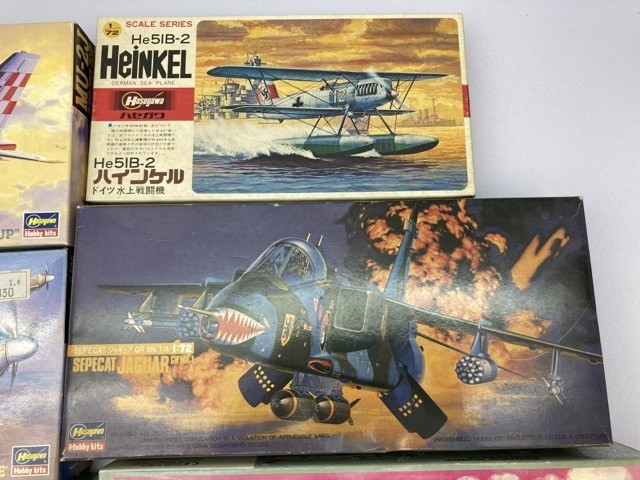 ハセガワ タミヤ プラモデル 戦闘機 プロペラ機 ジェット機 まとめて