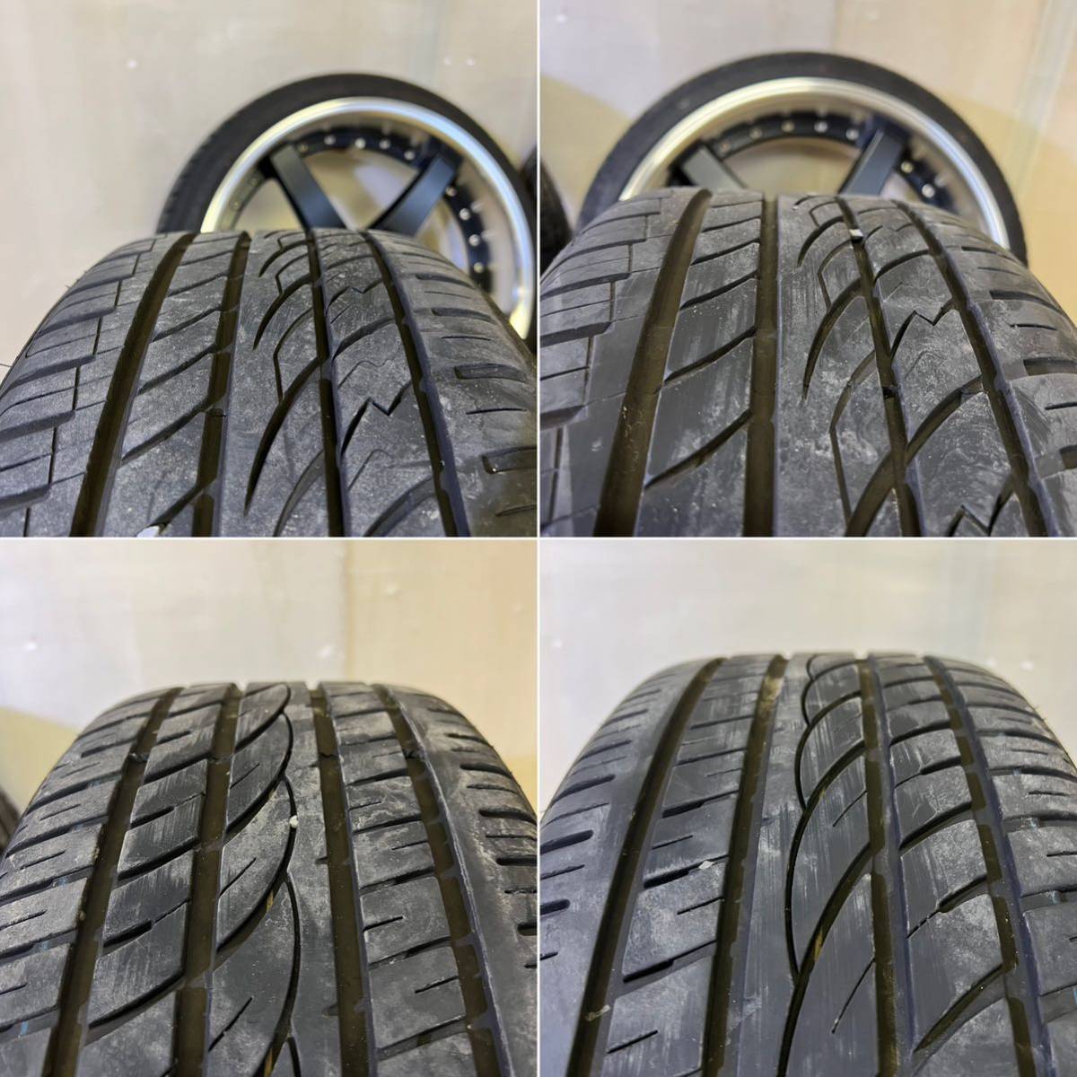 WORK GNOSIS ワーク グノーシス GR203 20インチ 114.3 タイヤ付き 4本