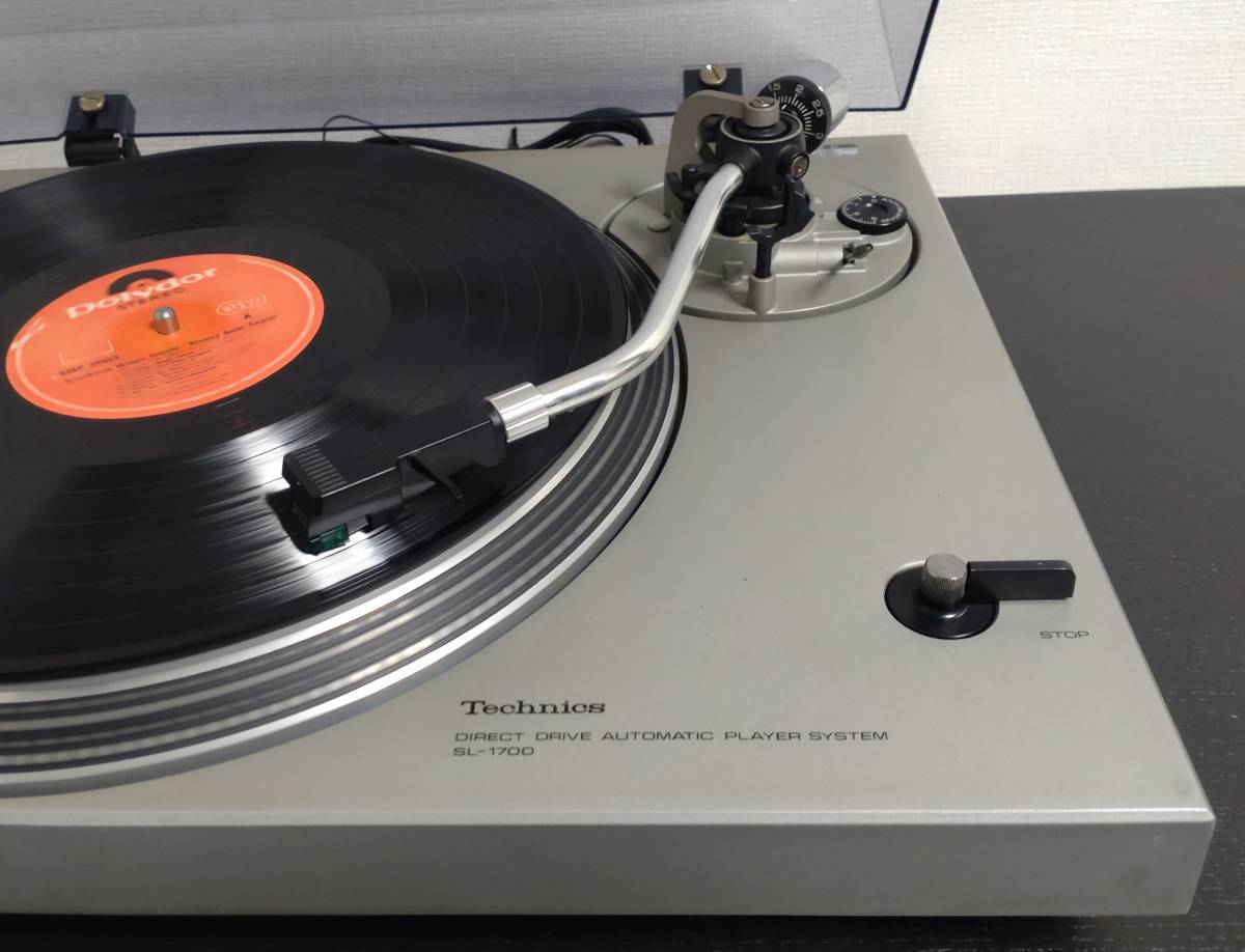 オーディオ機器 テクニクス SL1700 ターンテーブル セミオート