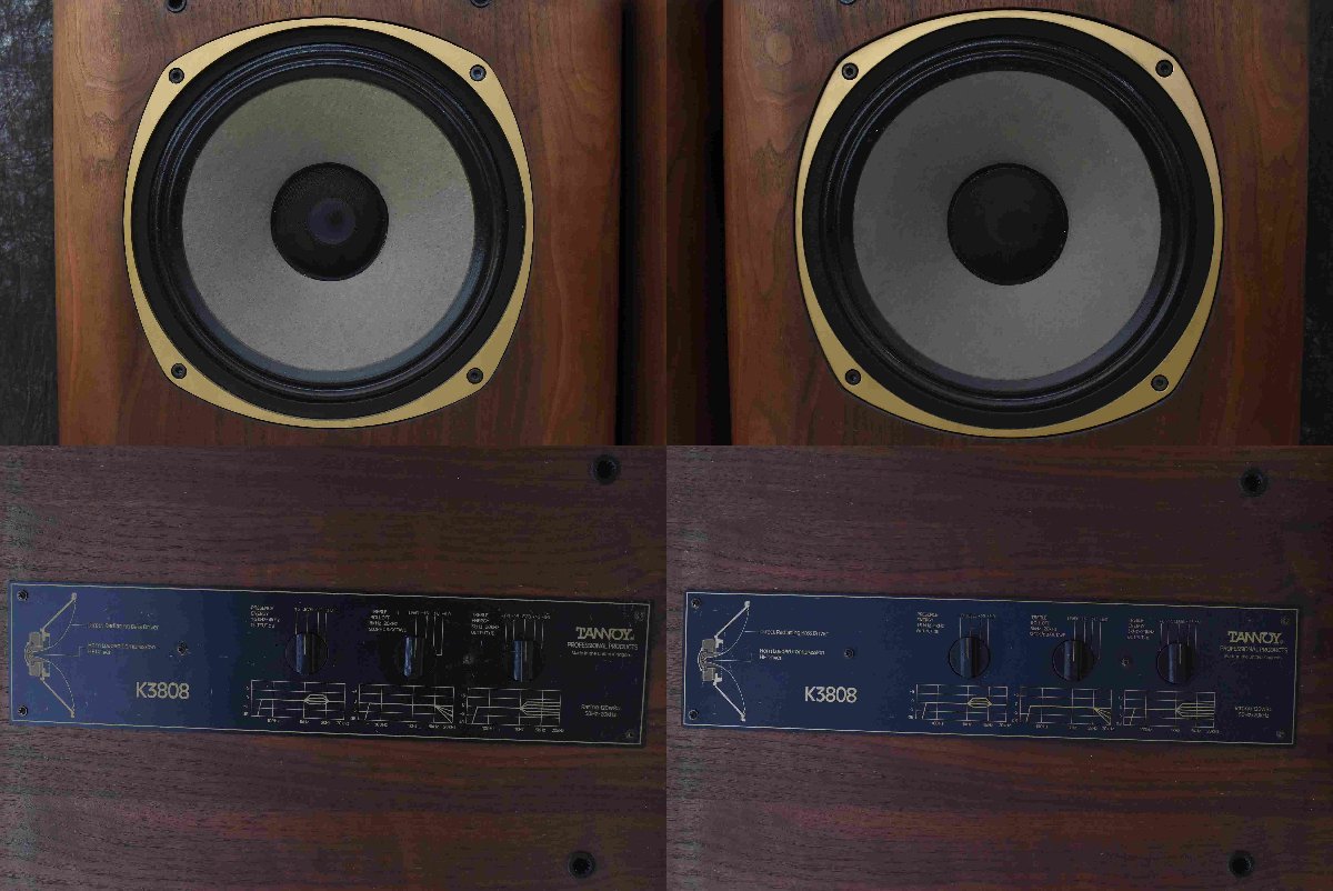 TANNOY タンノイ スピーカーペア K3808 TEAC箱 Autograph スピーカー