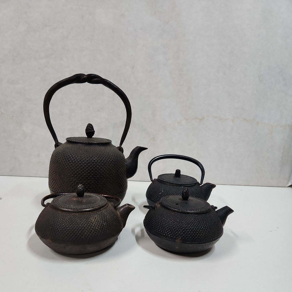 南部鉄器 南部鉄瓶 急須 鉄瓶昭和レトロ　アンティーク　コレクション