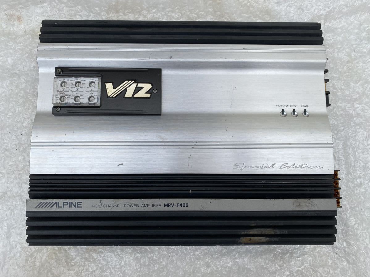 アルパイン ALPINE MRV-F409 パワーアンプ ジャンク ALPINE パワー