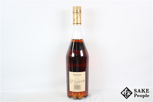 VSOP ヘネシー スリムボトル ◇注目! 700ml クリア 0 スリム 40
