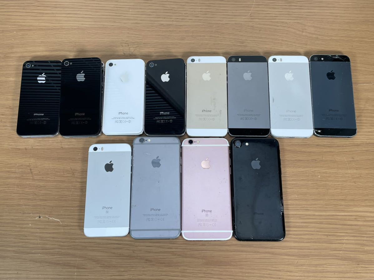 ジャンク iPhone まとめて12台 iPhone7 iPhone6s iPhoneSE iPhone5s