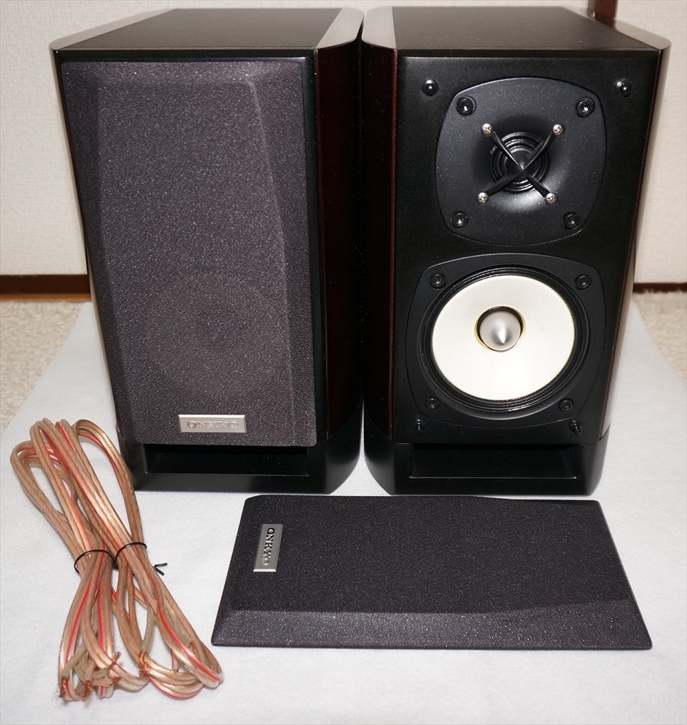 オンキョー スピーカー d-112ext b 二台一組 ONKYO D-112EXT 2ウェイ
