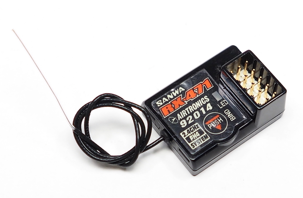 【ゆうパケット2cm】サンワ RX-471 2.4GHz受信機、その２