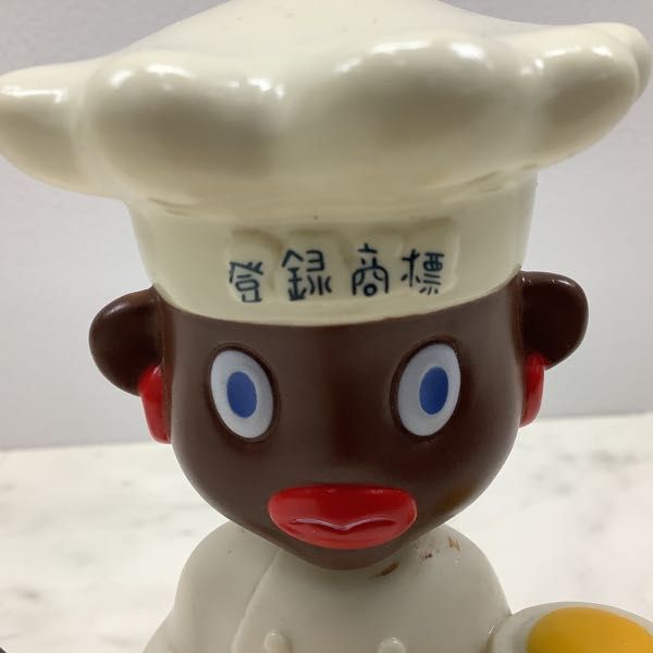 1円〜 ジャンク オリエンタル即席カレー 首振り人形 スプーン付 首振り
