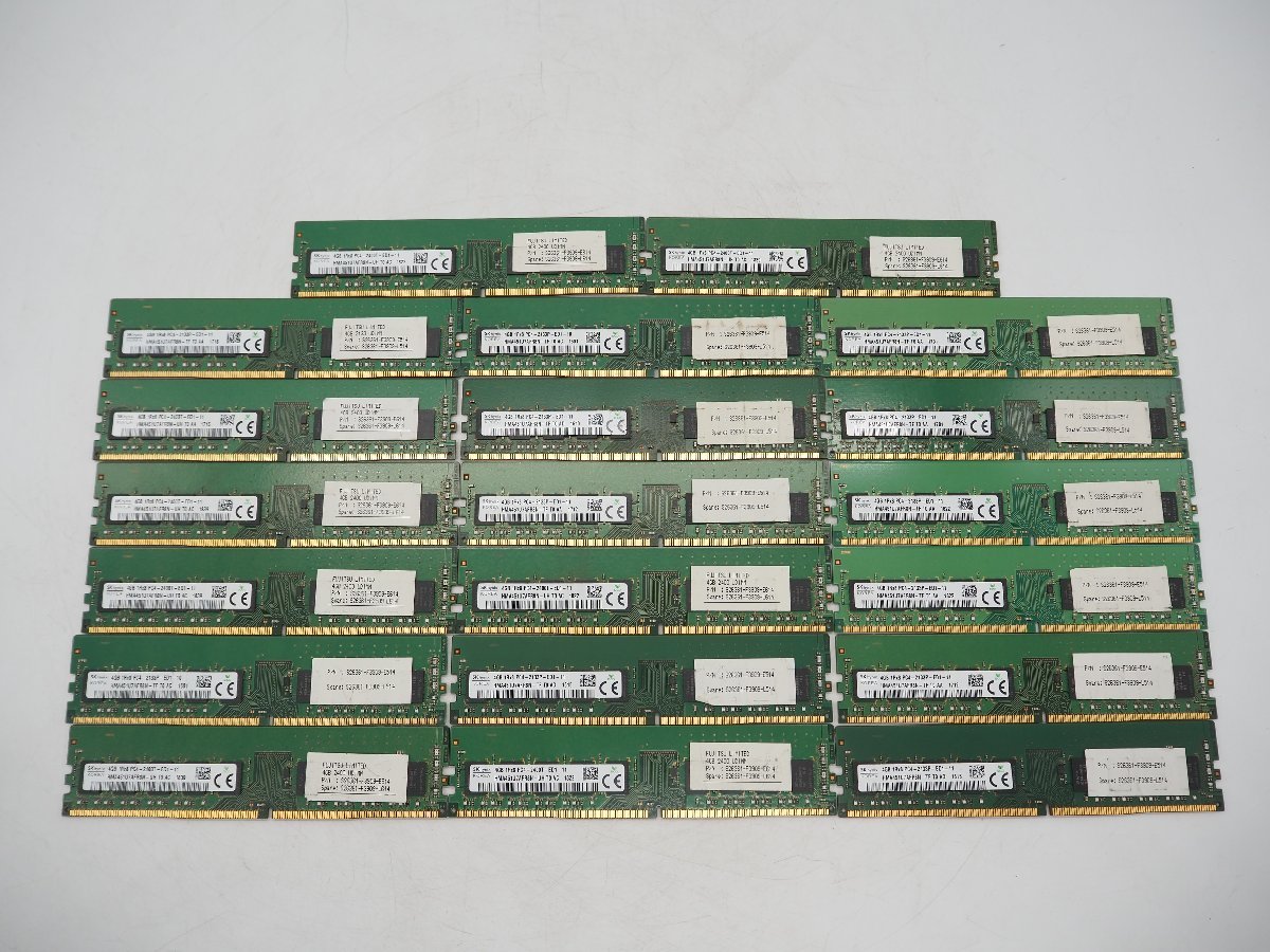 【Y5008】【Z4329】★Skhynix☆サーバー用メモリ 4GB 20枚 PC4 DDR4 2133P 2400T