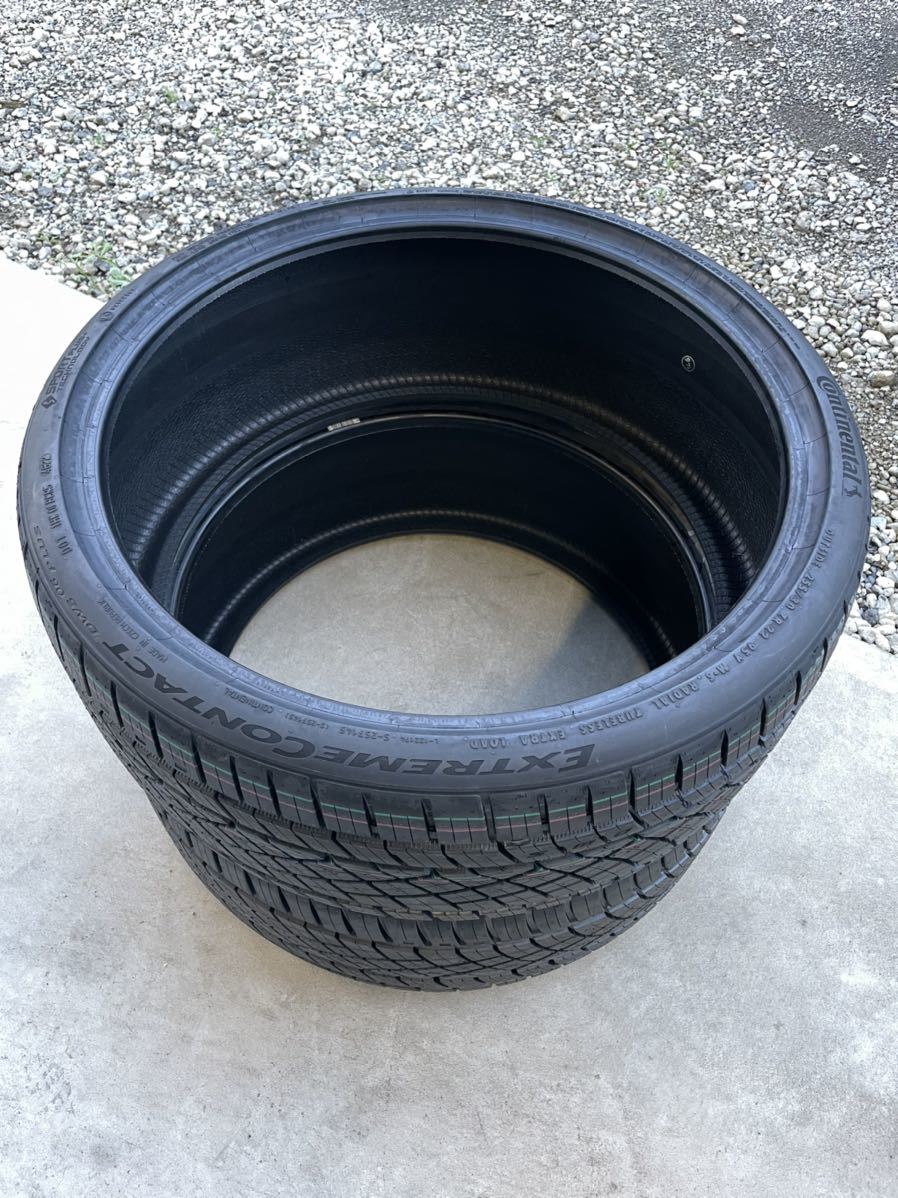 コンチネンタル　DWS 06 PLUS エクストリーム　22インチ 2本　新品　255/30/22