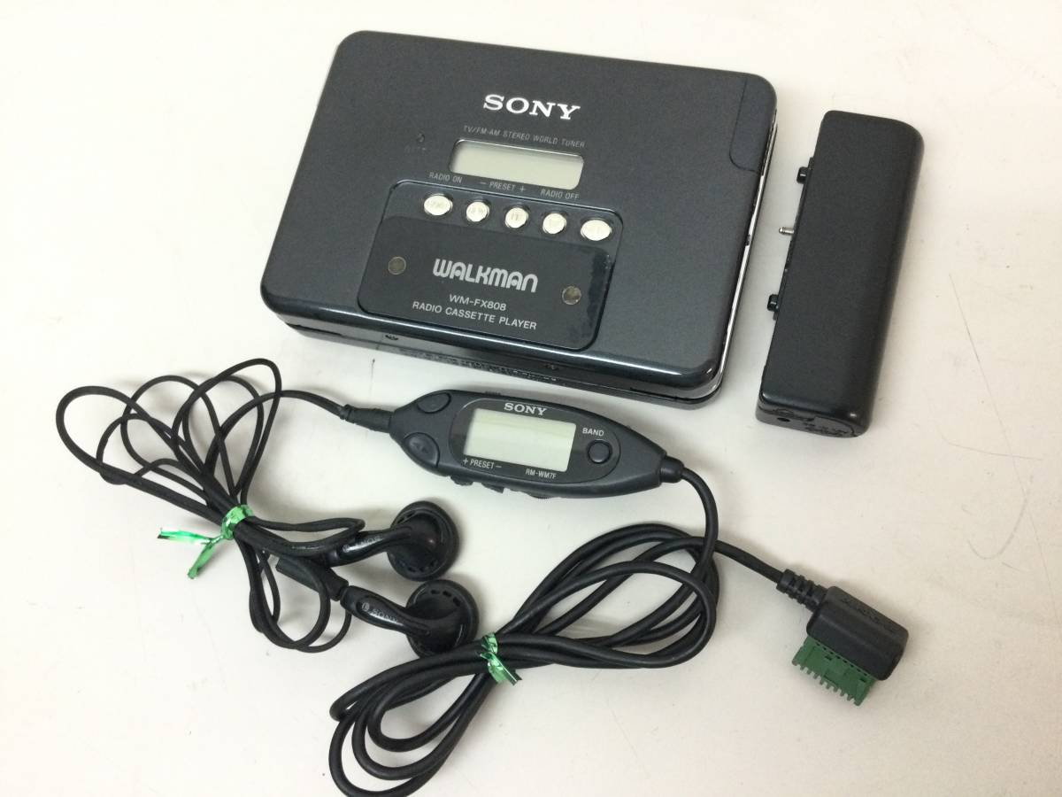 SONY ソニー WM-FX808 FM⁄AMラジオ 箱付き WM SONY ソニー WALKMAN