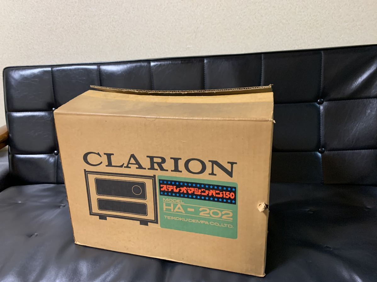 新品未使用】CLARION クラリオン ステレオマシンガン150 (HA-202）帝国