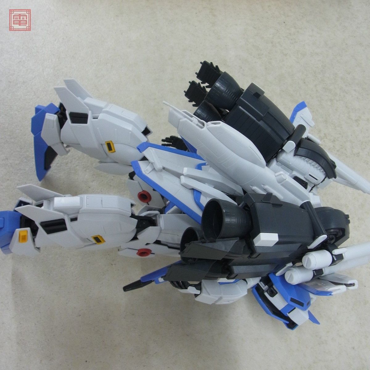 組立済 バンダイ MG 1/100 Ex-Sガンダム/Sガンダム パーツ欠品有り 