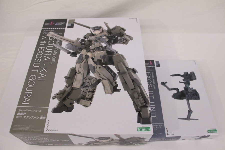 053 s6882 コトブキヤ フレームアームズ・ガール 轟雷改 with エグゾスーツ 轟雷 エグゾスーツ・ユニット セット 未組立